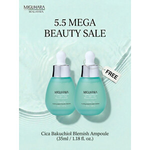 MIGUHARA Cica Bakuchiol Blemish Ampoule BUY 1 FREE 1 35ml