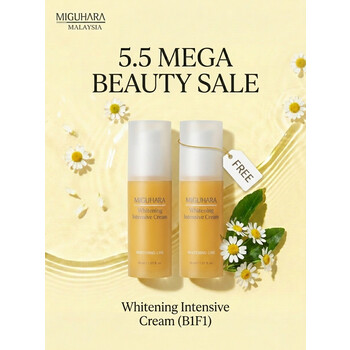 [ 5.5 SALE ] Whitening Intensive Cream BUY 1 FREE 1 30ml