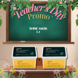 [ Buy 1 Free 1 ] MIGUHARA Shine Calming Mask Daily Pack 30pcs